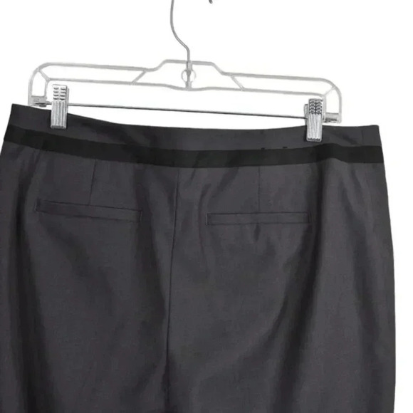 Banana  Republic Factory Ryan Fit Trouser Pants Charcoal Gray Size 8 - Picture 4 of 9